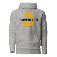Load image into Gallery viewer, B Sovereign Bitcoin Hoodie Sweatshirt-Pullover Hoodie Sweatshirt-fomo21
