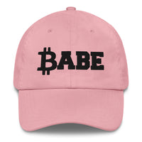Load image into Gallery viewer, Babe Bitcoin Dad Hat-Dad Hat-fomo21
