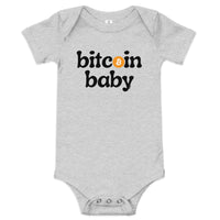 Load image into Gallery viewer, Bitcoin Baby Infant One Piece - fomo21
