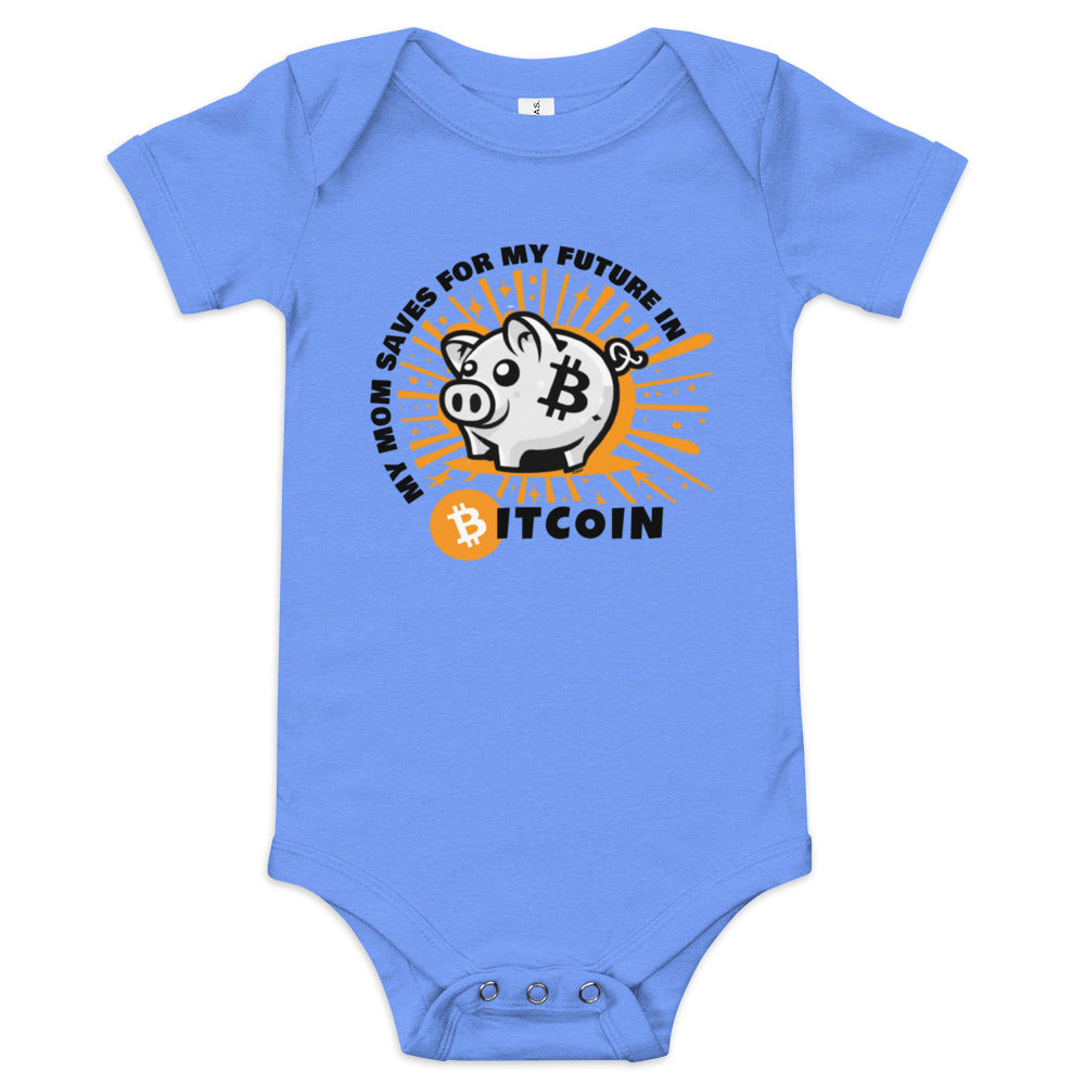 Piggy Bank (Mom) Bitcoin Infant One Piece - fomo21