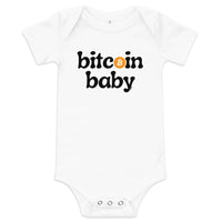 Load image into Gallery viewer, Bitcoin Baby Infant One Piece - fomo21

