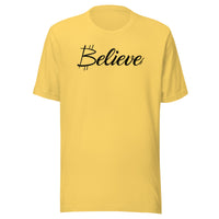 Load image into Gallery viewer, Believe Bitcoin T-Shirt-fomo21
