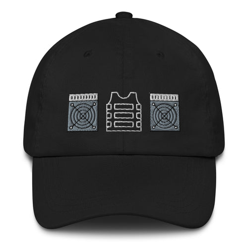 Between Two ASICs Bitcoin Dad Hat-fomo21