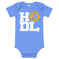 Load image into Gallery viewer, Big Time Hodl Bitcoin Infant One Piece-Infant One Piece-fomo21

