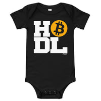 Load image into Gallery viewer, Big Time Hodl Bitcoin Infant One Piece-Infant One Piece-fomo21

