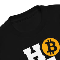Load image into Gallery viewer, Big Time Hodl Bitcoin Toddler T-Shirt-Toddler T-Shirt-fomo21
