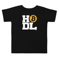 Load image into Gallery viewer, Big Time Hodl Bitcoin Toddler T-Shirt-Toddler T-Shirt-fomo21
