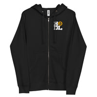 Load image into Gallery viewer, Big Time HODL Bitcoin Zip-up Hoodie Sweatshirt-Zip-up Hoodie Sweatshirt-fomo21
