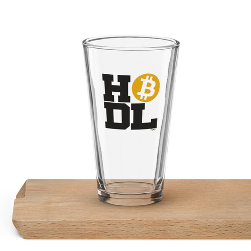 Big Time HODL Pint Glass-fomo21