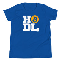 Load image into Gallery viewer, Big Time HODL Youth Bitcoin T-Shirt-fomo21
