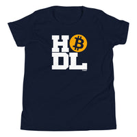 Load image into Gallery viewer, Big Time HODL Youth Bitcoin T-Shirt-fomo21
