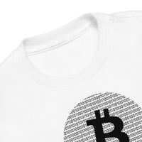 Load image into Gallery viewer, Binary Bitcoin Circle Toddler T-Shirt-Toddler T-Shirt-fomo21
