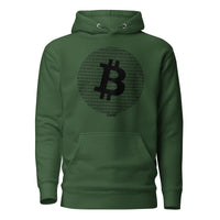 Load image into Gallery viewer, Binary Bitcoin Round Design Hoodie Sweatshirt-Pullover Hoodie Sweatshirt-fomo21
