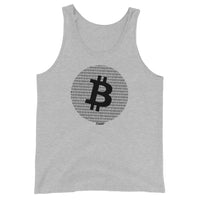 Load image into Gallery viewer, Binary Bitcoin Round Design Men's Tank Top-fomo21
