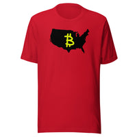 Load image into Gallery viewer, Bitcoin America (Graffiti B) T-Shirt-fomo21
