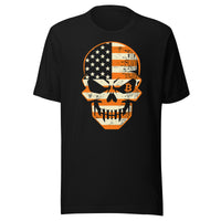 Load image into Gallery viewer, Bitcoin American Patriot Skull T-Shirt-fomo21
