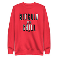 Load image into Gallery viewer, Bitcoin And Chill Crewneck Sweatshirt-fomo21
