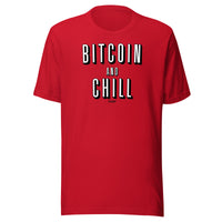 Load image into Gallery viewer, Bitcoin And Chill T-Shirt-fomo21
