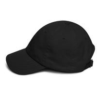 Load image into Gallery viewer, Bitcoin B Angled (Black Embroidery) Dad Hat-Dad Hat-fomo21
