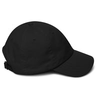 Load image into Gallery viewer, Bitcoin B Angled (Black Embroidery) Dad Hat-Dad Hat-fomo21
