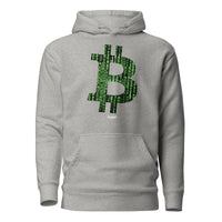 Load image into Gallery viewer, Bitcoin B Coded Hoodie Sweatshirt-fomo21

