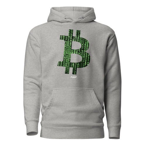 Bitcoin B Coded Hoodie Sweatshirt-fomo21
