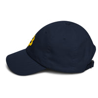Load image into Gallery viewer, Bitcoin B (Gold Embroidery) Dad Hat-Dad Hat-fomo21
