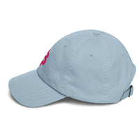 Load image into Gallery viewer, Bitcoin B (Magenta Embroidery) Dad Hat-fomo21
