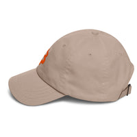 Load image into Gallery viewer, Bitcoin B (Orange Embroidery) Dad Hat-fomo21
