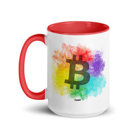 Load image into Gallery viewer, Bitcoin B Paints Coffee Mug-fomo21
