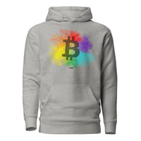 Load image into Gallery viewer, Bitcoin B Paints Hoodie Sweatshirt-fomo21
