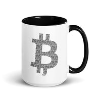 Load image into Gallery viewer, Bitcoin B QR Code Coffee Mug-Coffee Mug-fomo21
