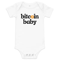 Load image into Gallery viewer, Bitcoin Baby Infant One Piece-fomo21
