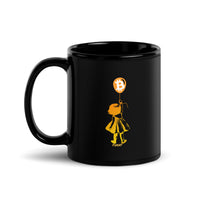 Load image into Gallery viewer, Bitcoin Balloon Girl Coffee Mug-fomo21

