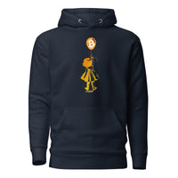 Load image into Gallery viewer, Bitcoin Balloon Girl Hoodie Sweatshirt-fomo21
