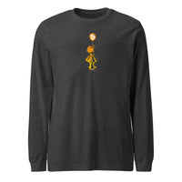 Load image into Gallery viewer, Bitcoin Balloon Girl Long Sleeve T-Shirt-fomo21
