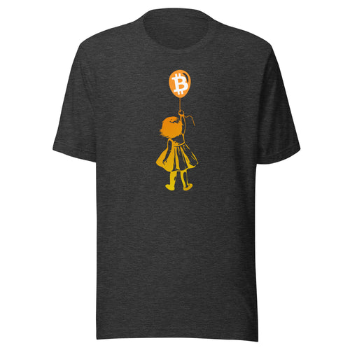 Bitcoin Balloon Girl T-Shirt-fomo21