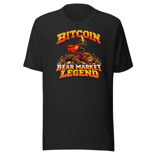 Bitcoin Bear Market Legend Retro Gaming T-Shirt-fomo21