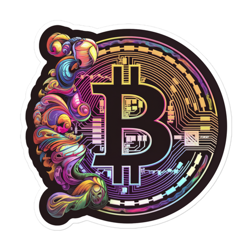 Bitcoin Bliss Sticker-fomo21