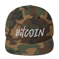 Load image into Gallery viewer, Bitcoin Fearless Snapback Hat-Snapback Hat-fomo21
