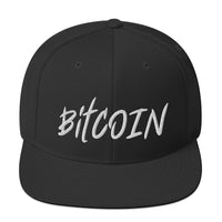 Load image into Gallery viewer, Bitcoin Fearless Snapback Hat-Snapback Hat-fomo21

