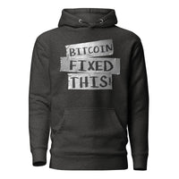 Load image into Gallery viewer, Bitcoin Fixed This Duct Tape Hoodie Sweatshirt-fomo21

