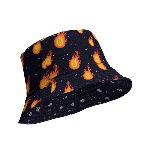 Bitcoin Galaxy Reversible Bucket Hat-fomo21