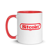Load image into Gallery viewer, Bitcoin Gamer Red Graphic Coffee Mug-fomo21
