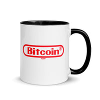 Load image into Gallery viewer, Bitcoin Gamer Red Graphic Coffee Mug-fomo21
