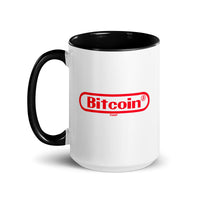 Load image into Gallery viewer, Bitcoin Gamer Red Graphic Coffee Mug-fomo21
