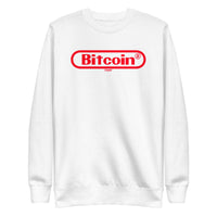 Load image into Gallery viewer, Bitcoin Gamer (Red Graphic) Crewneck Sweatshirt-fomo21
