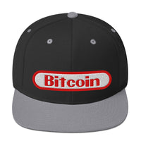 Load image into Gallery viewer, Bitcoin Gamer Snapback Hat-Snapback Hat-fomo21
