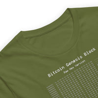 Load image into Gallery viewer, Bitcoin Genesis Block T-Shirt-fomo21
