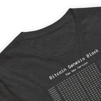 Load image into Gallery viewer, Bitcoin Genesis Block T-Shirt-fomo21
